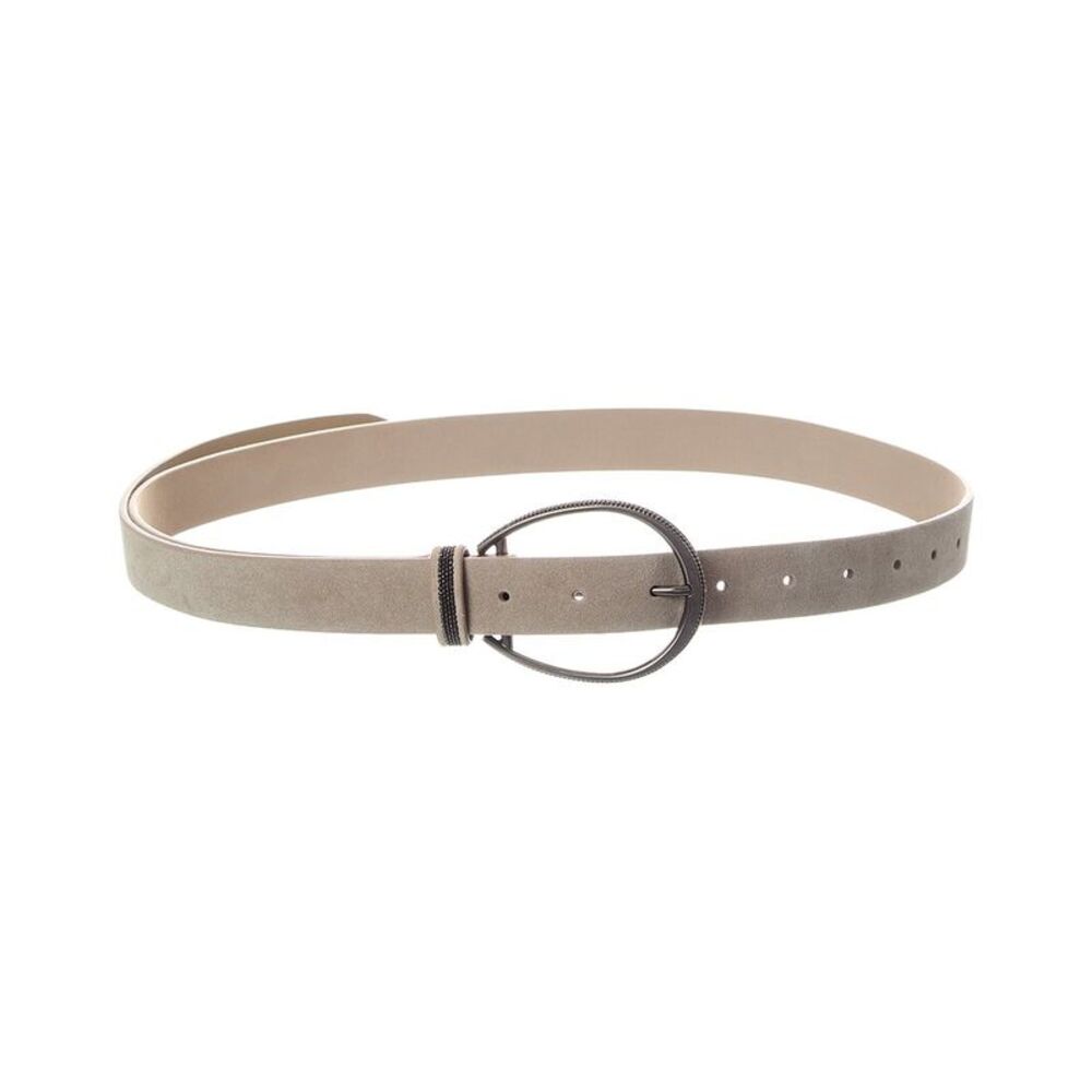 Brunello Cucinelli Leather Belt, Brown